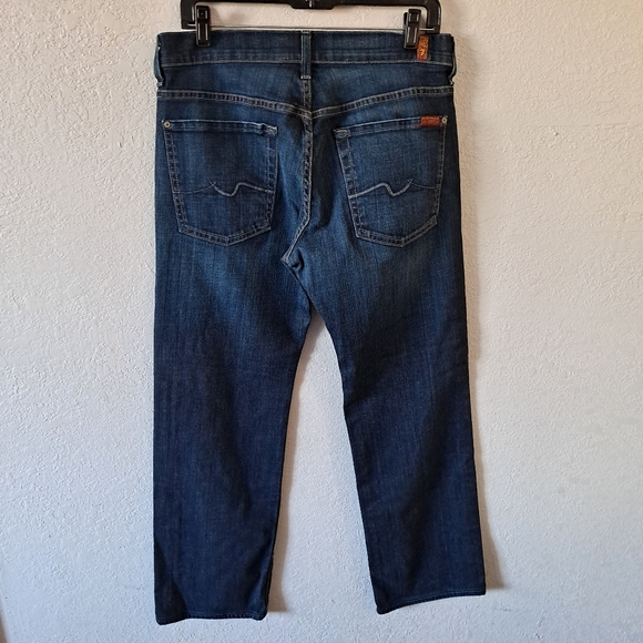 Dark Denim 7 For All Mankind Jeans style Austyn - Picture 4 of 8